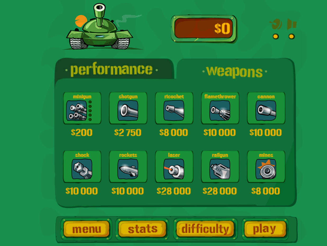 Play game Awesome Tanks 2 cool math - Free online Action games