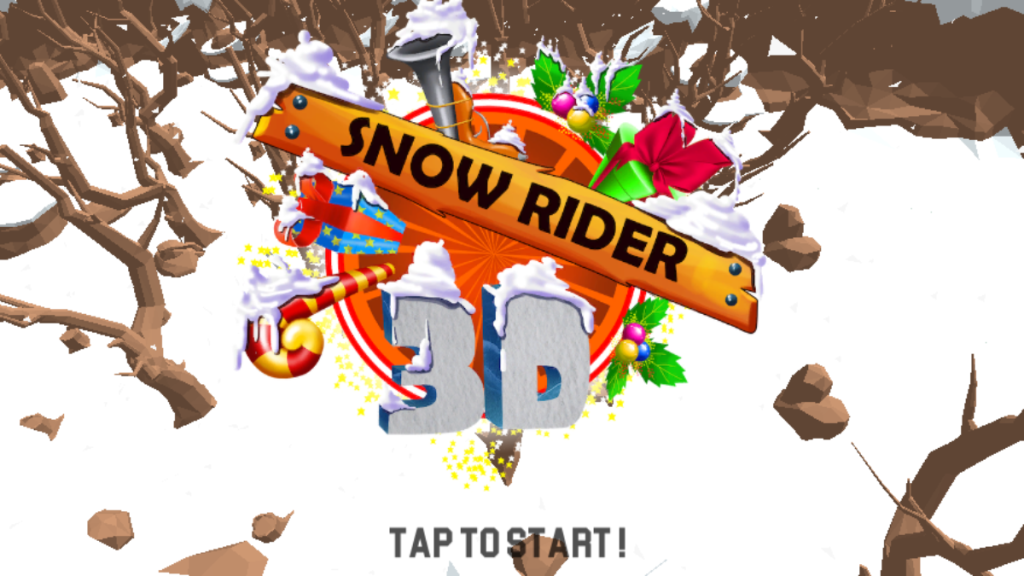 Snow Rider 3D Start Screen