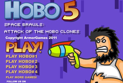 Play Hobo 5 Space - Unblocked Game